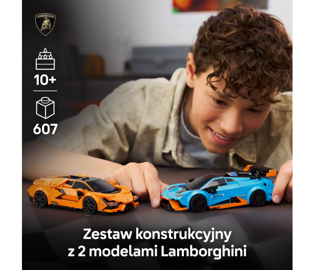 LEGO Speed Champions 77238 Lamborghini Revuelto i Huracán sto - 1331745 - zdjęcie 4